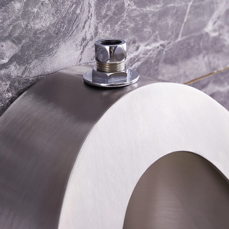 Настенный писсуар из нержавеющей стали для мужчин, санитарная посуда для ванной и туалета, настенные писсуары для публичного туалета