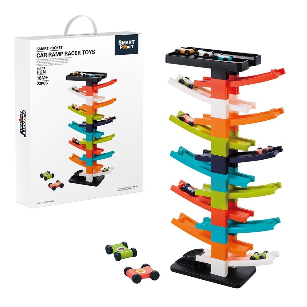 Wholesale diy educational race car plastic diy kids toy 2023