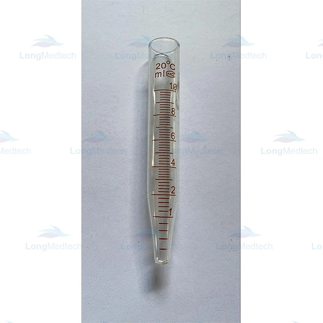Conical Glass Centrifuge Tube 10ml 15ml with or without graduation