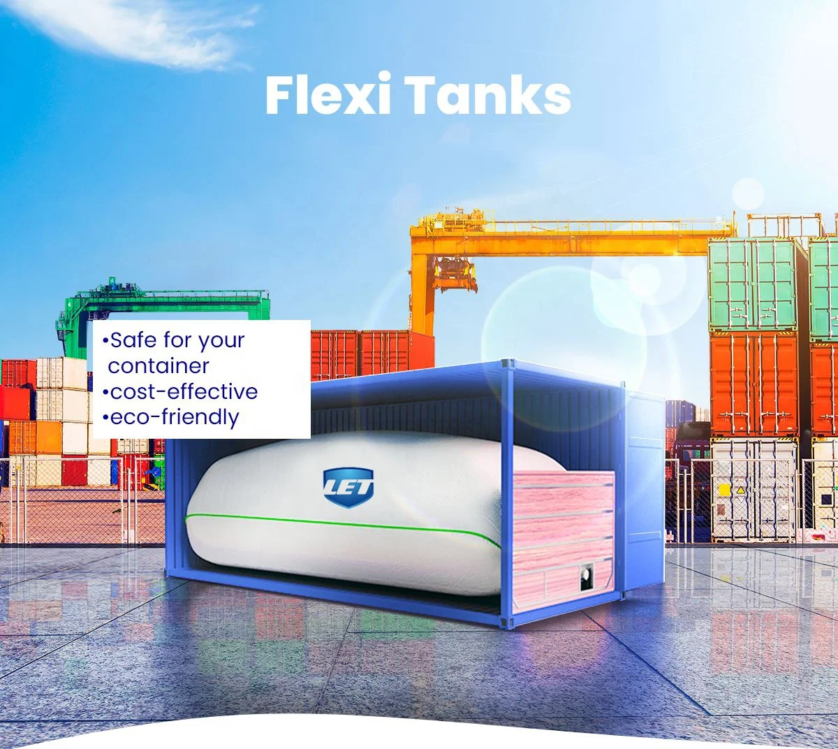 flexitank packing for sunflower oil in 20ft container