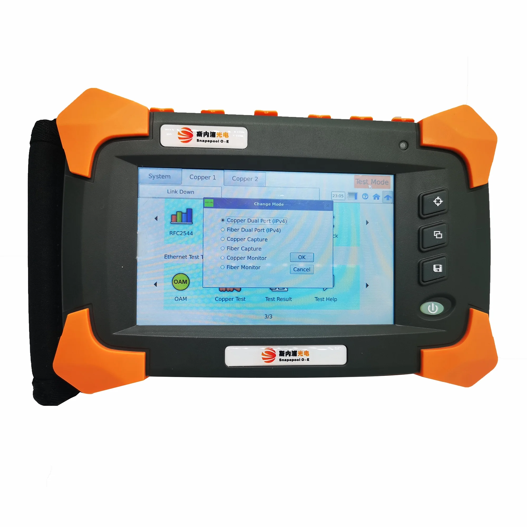 10/100/1000M Gigabit Ethernet RJ45 Network LAN Cable Tester / CAT5E CAT6 Multifunction Network Analyzer