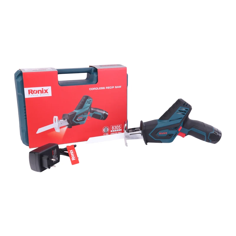 Good Product Ronix Model 8305 12V 2.0Ah 0-3000SPM High Quality Cordless Disposable Surgical Battery Reciprocating Electric Saw