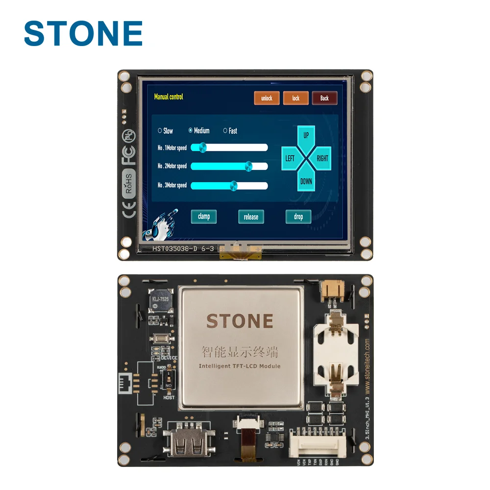STONE Embedded 3.5 Inch LCD Digital Display TFT Module With 3 Year Warranty