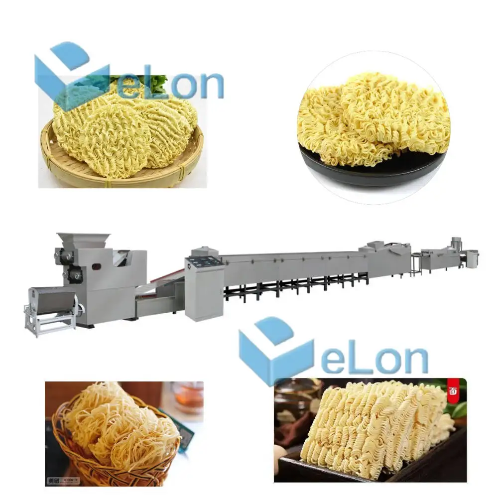 Factory Direct Price Fried Instant Noodle Production Line Customized Quick Pasta Making Machine