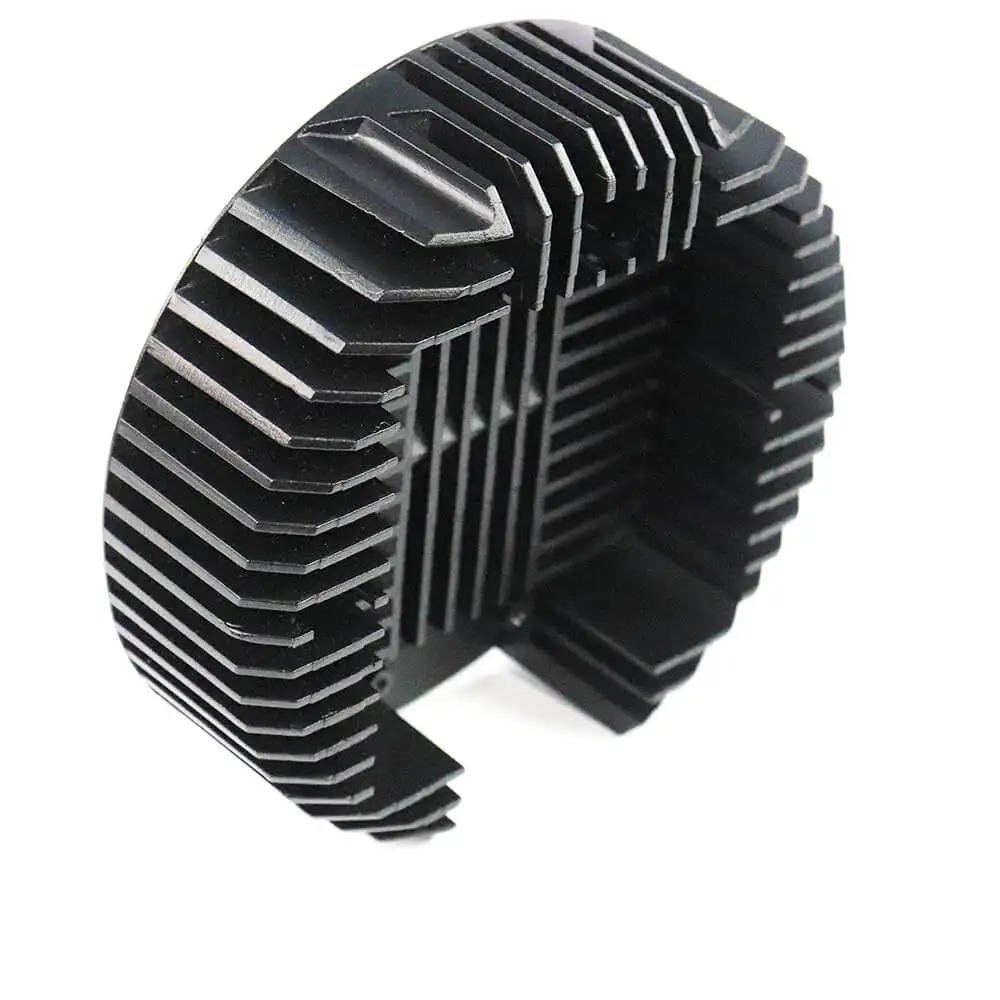 Custom LED HeatSink Round Aluminum Welding Flexible Heat Sink Lamp Sunflower Radiator