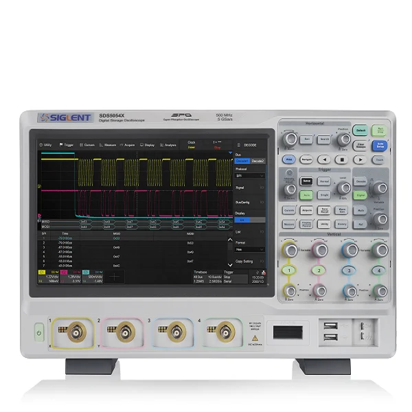 Siglent SDS5054X ,500 МГц 4 канала Осциллограф, измерительный инструмент