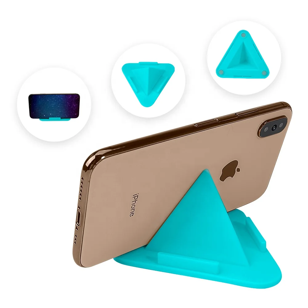 Multi-functional Mobile Phone Stand Silicone Pyramid Desktop multi-angle Smartphone Stand Desk Tablet Holder