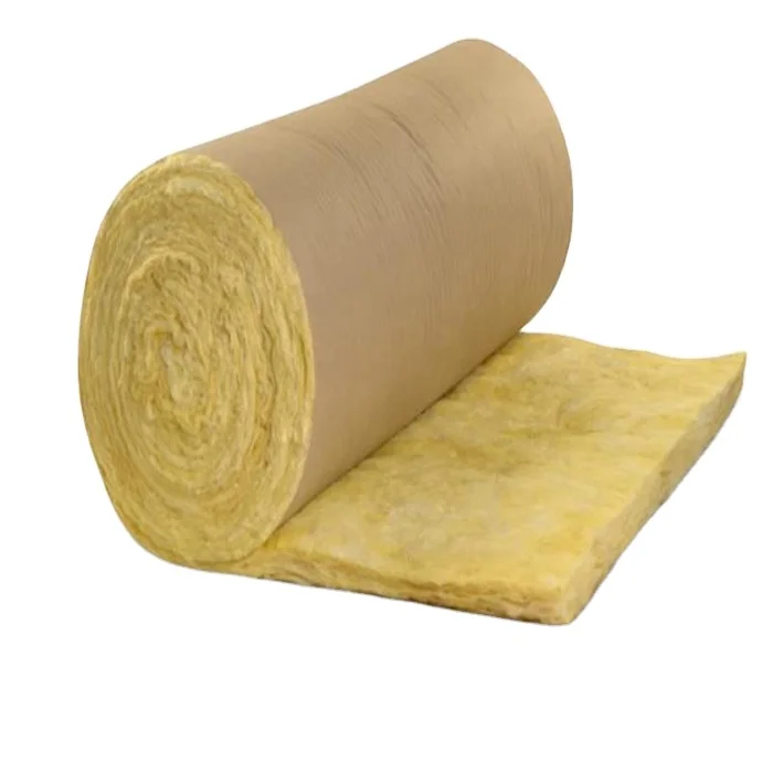 White vinyl faced fiberglass roofing insulation