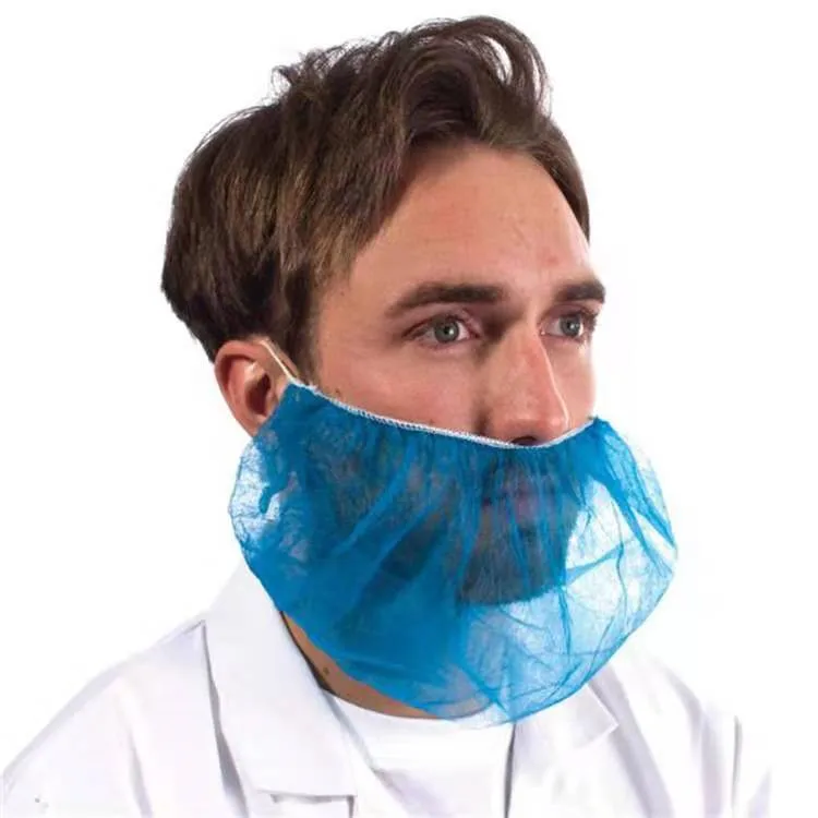 Disposable Non Woven PP Beard Cover Nylon Beard Net