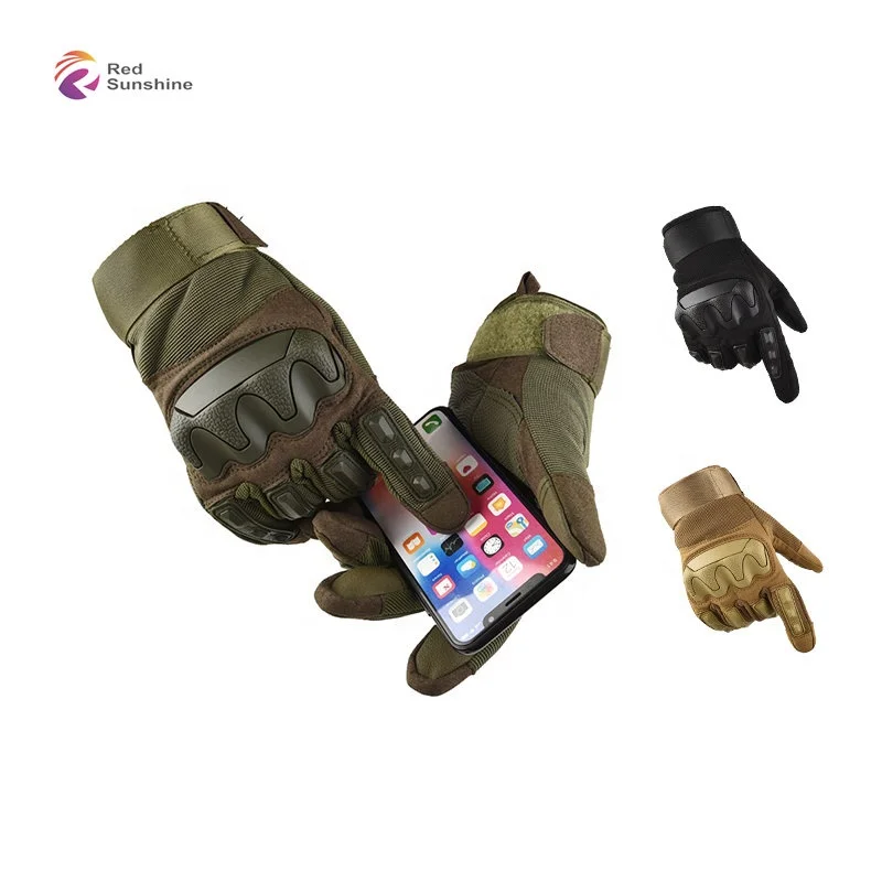 Оптовая продажа, тактические Защитные перчатки с логотипом на заказ