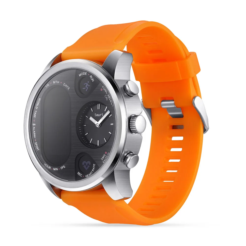SWL T3 quartz movement dual time zone display sports pedometer multifunctional smart watch