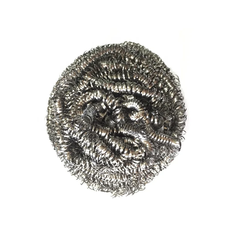 YUFU heavy duty quickly dry stainless steel scourer ball for kitchen cleaning machine washing durable abrasive Not easy to rust