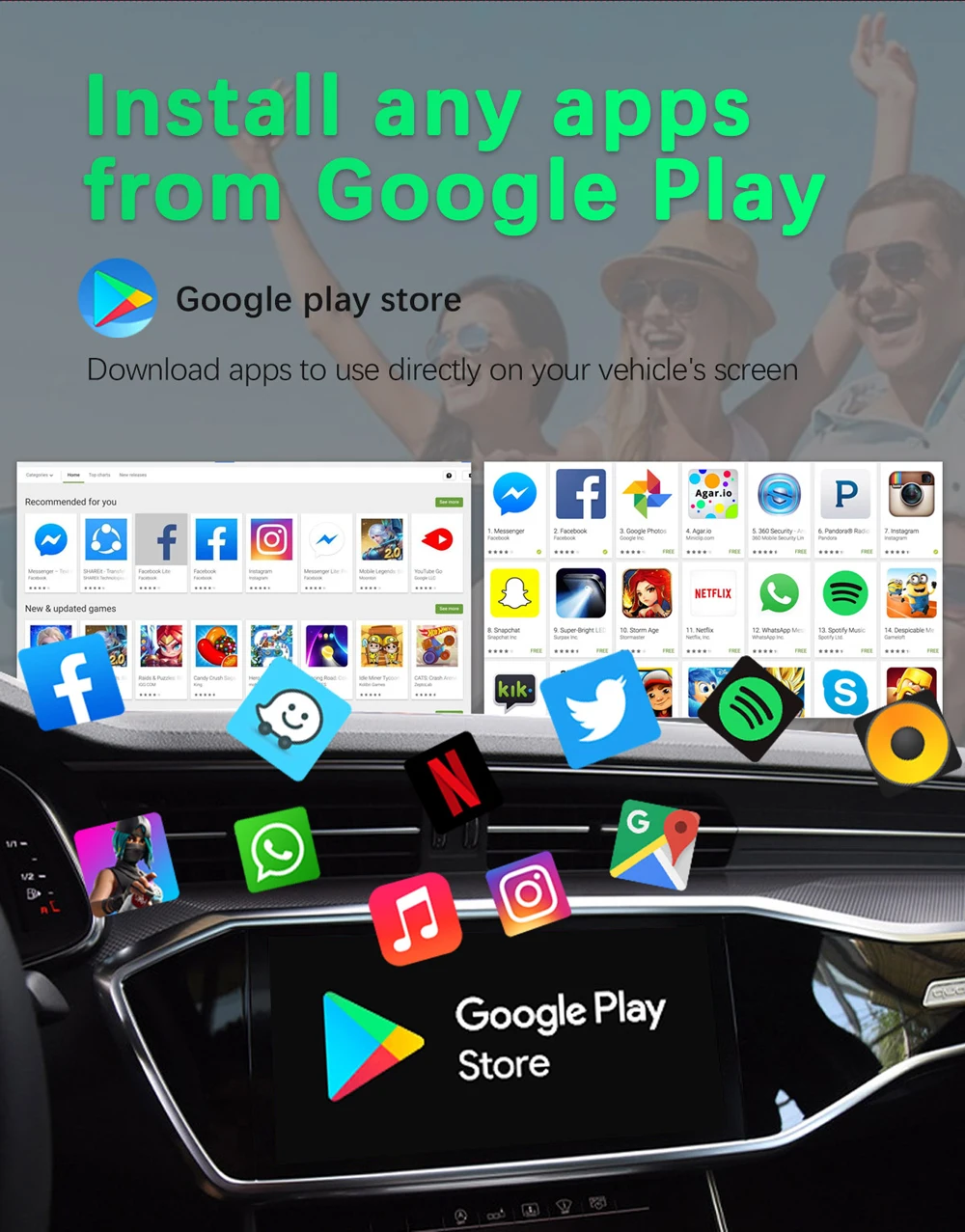  Applepie мини беспроводной CarPlay Ai коробка 4 + 64G Android 9 0 Автомобильный мультимедийный ключ для оригинального автомобиля Встроенный проводной