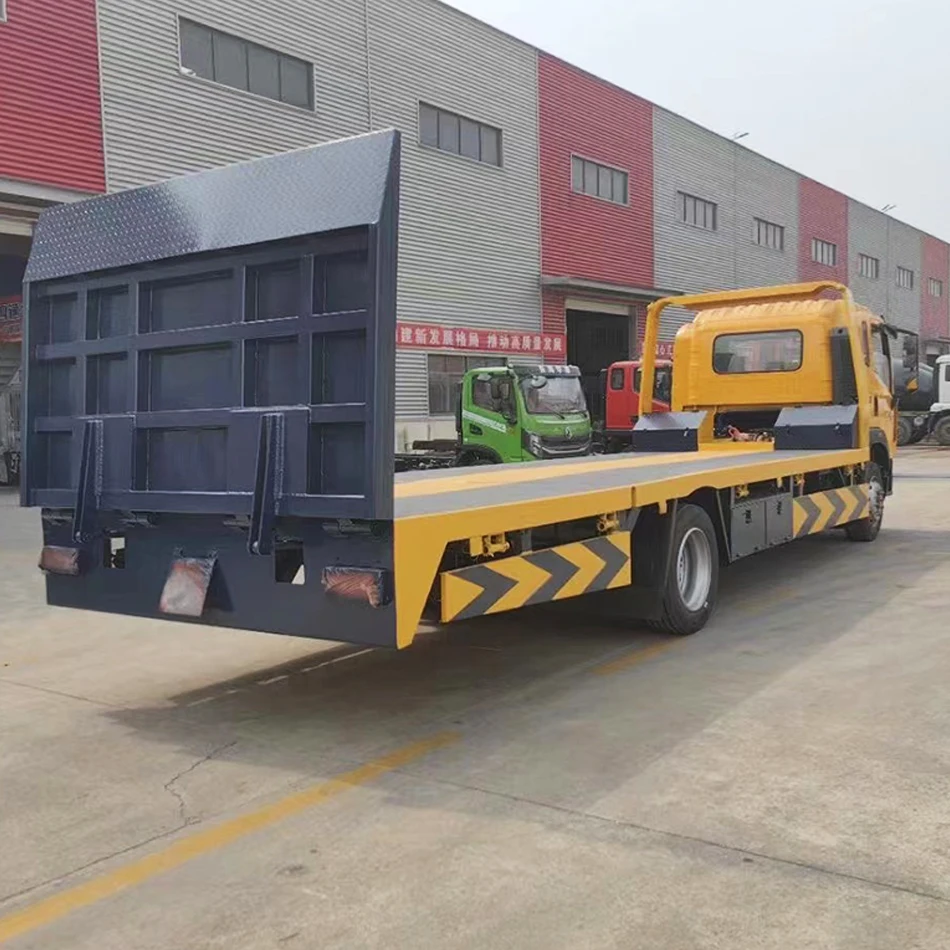 China HOWO Heavy Duty Wrecker Tow Truck 16Ton flatbed tow truck
