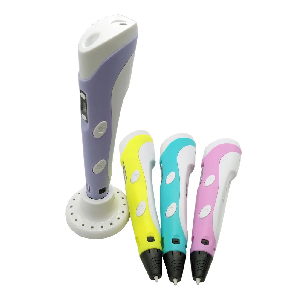 
12V 2A 3d pen 2021 metal motor kids drawing 3d pen-2 