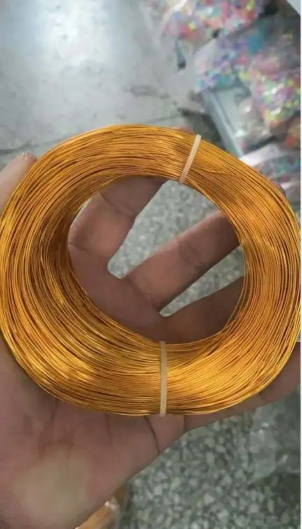 0.8-5mm Round Aluminum Wire 9-300Meters Versatile Painted Aluminium Metal Coloured Wire For DIY Jewelry Making Accessories