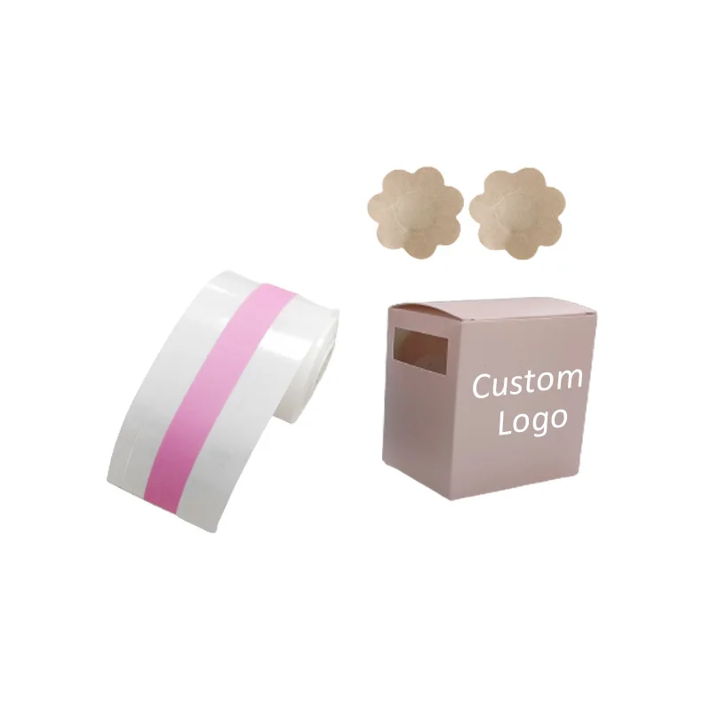 Sweat Proof Nude Waterproof Breast Adhesive Lift Body Tape Bra Support Roll For Strapless Dresses