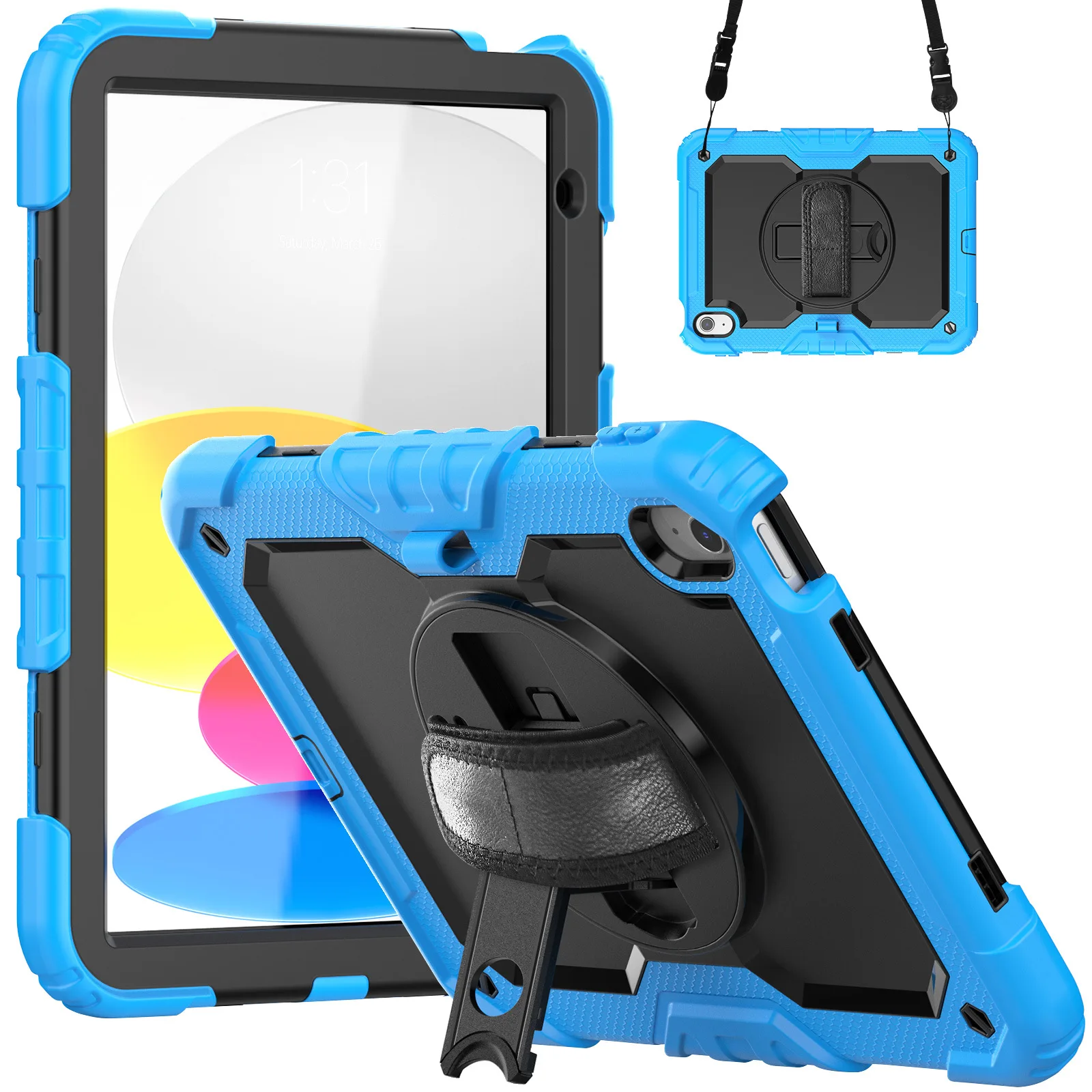 In Stock Custom OEM ODM Portable Clear Tpu Rugged Protective Tablet Case For iPad 10th 10.9'
