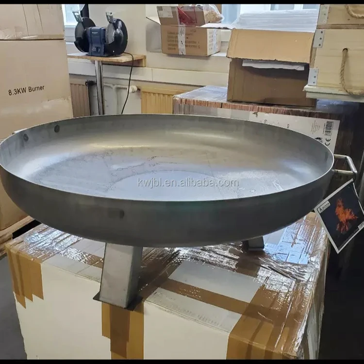 Металлическая штамповка firebowl современный дизайн под заказ костра для улицы/дома/сада из кортеновой стали