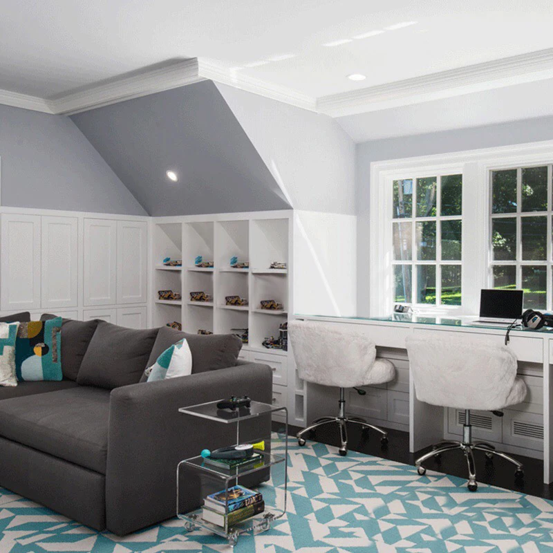 Modern Simple G Shaped Clear Furniture Acrylic Sofa Side Coffee Table on Wheel