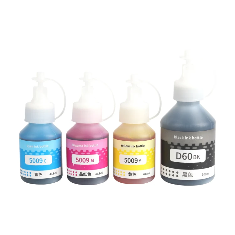 Shadowbane BTD60 BTD60BK BT6001BK BT6000 BT5000 BT6000BK Compatible Bottle Water Based Refill Tintas Ink for Brother DCP-T300