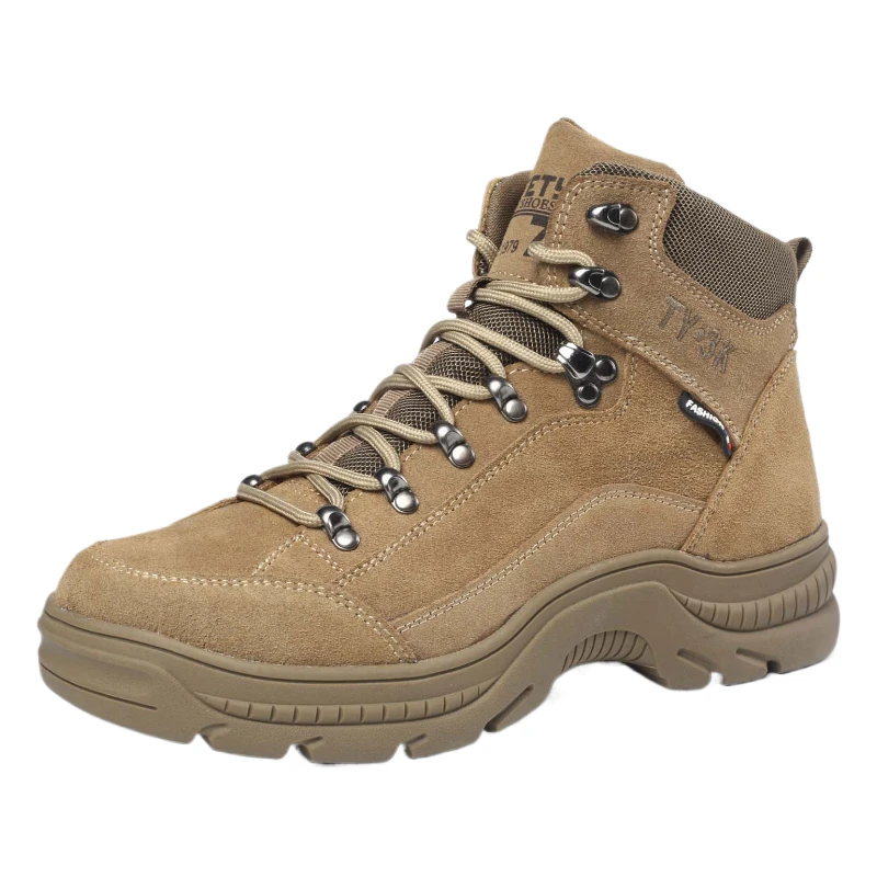 1,8 мм замша из воловьей кожи, брендовые противопроколы со стальным носком, промышленные мужские ботинки безопасности, Лидер продаж