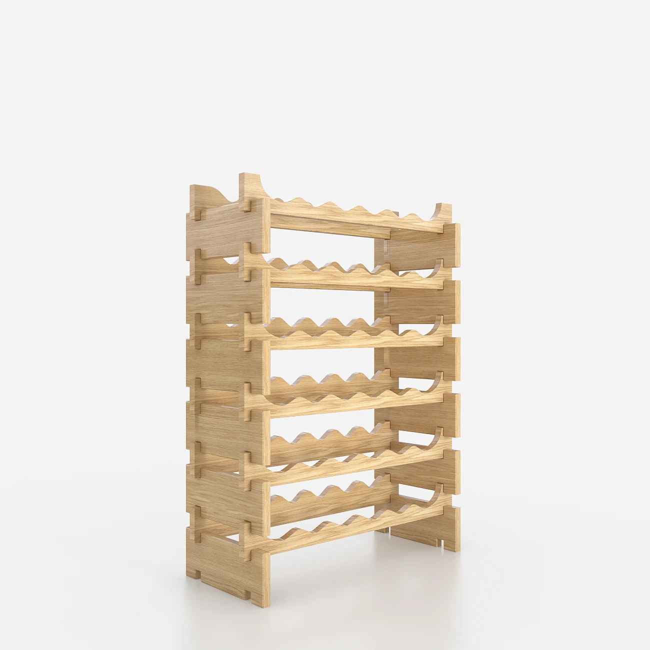 Factory Wholesale Modern Whisky Brand Store Fixtures Wooden Small Exclusive Red Wine Stacking Racks Shelves