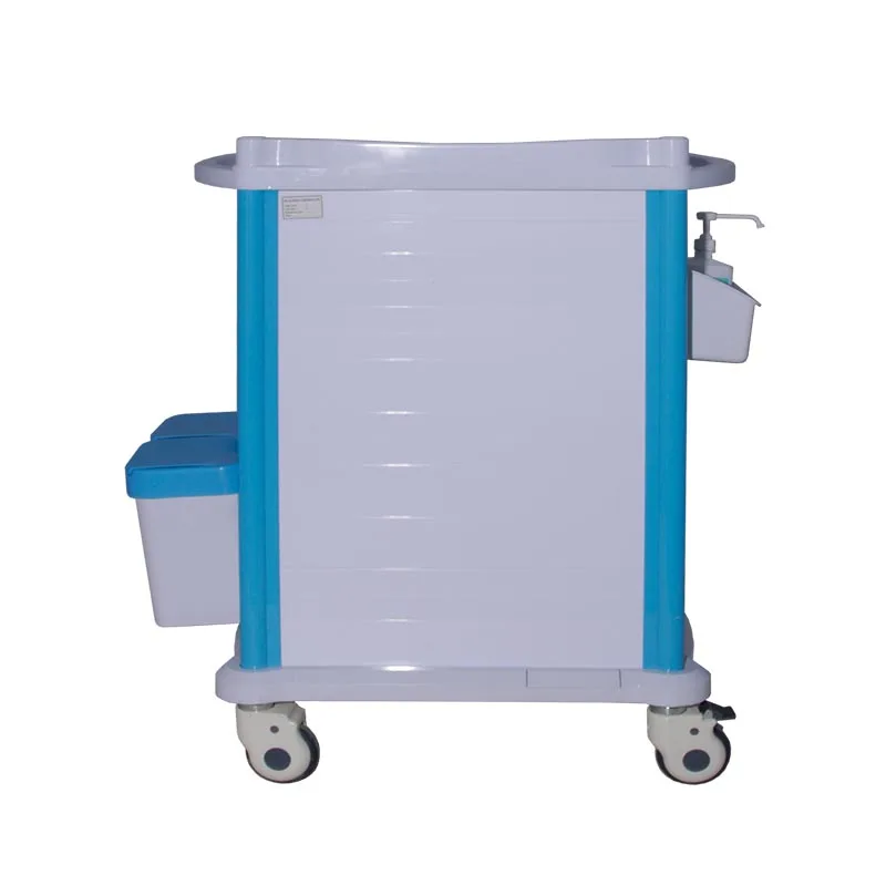 Высококачественная тележка для медицинских препаратов из АБС-пластика, тележка для дозирования лекарств для больницы