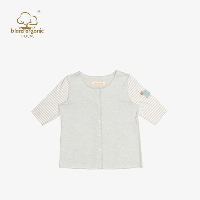 
Spring mid-sleeve baby clothes organic cotton thin cardigans Knitted school blouse sueter tejido nia 