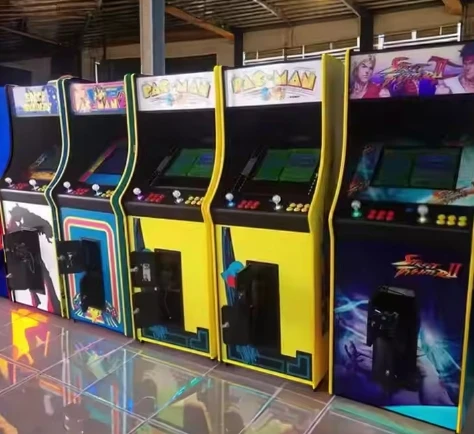 Factory 2024 Cabinet 6000 in 1 Stand Arcade Coin Operated Retro Video Game Machine Stand Coin Operated Arcade Machine