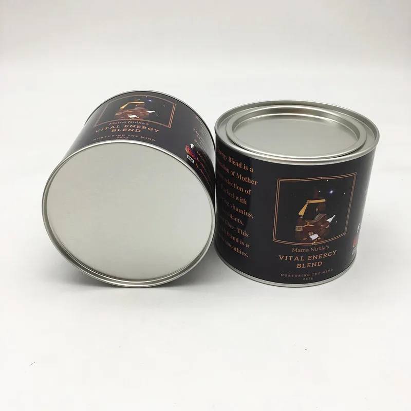 Оригинальный размер, герметичный бумажный материал, молочный порошок, банка