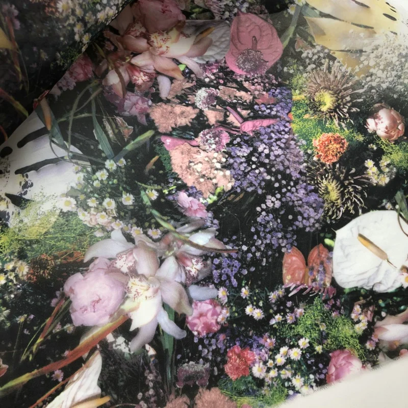 Digital Printing 100% Polyester Cheap Organza Tulle Fabric Lace for Girls Dresses / Garments Lace Fabric Pants Fabric Woven