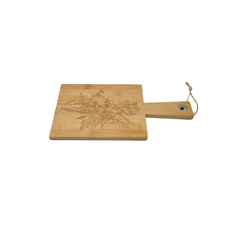 Manufacturer Quality Bamboo Cutting Board with Holder For Kitchen