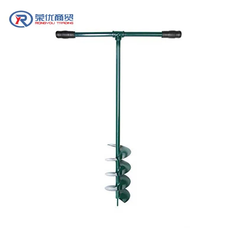 Post Hole Fence Manual Hand Drill Digger Earth Auger