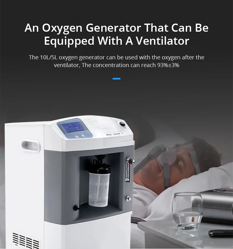 Hospital Level Home therapy 10 liter medical oxygen concentrator machine manufacturer price portable 10l oxygen concentrator