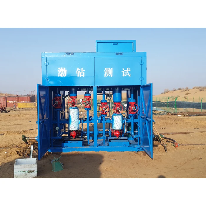 Wellhead drilling crude oil sand filter desander / mud cyclone desander / well sand separator