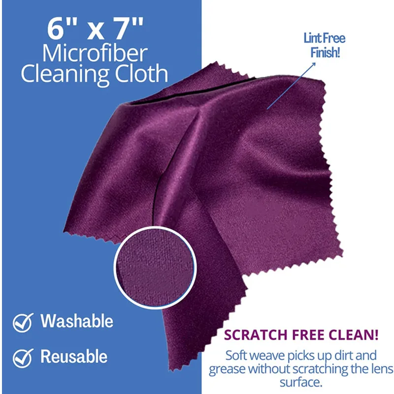 Wholesale OEM 2 In 1 Spray And Cloth Sunglasses Eyeglasses Streak-Free Lens Cleaner Spray Kit