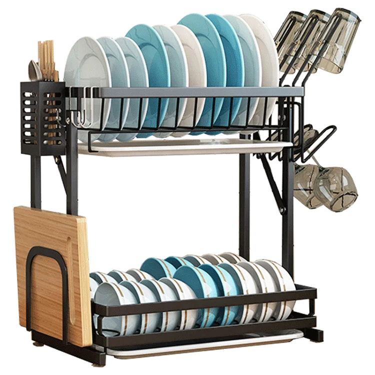 Stainless Steel Over the Sink Dish Drainer Rack  Dish Rack Wall Mounted Kitchen