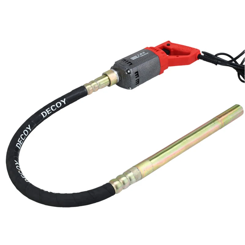 Handheld Concrete Vibrator All Copper Motor Electric Cement Mortar Leveling Waterproof and dustproof switch Concrete Vibrators