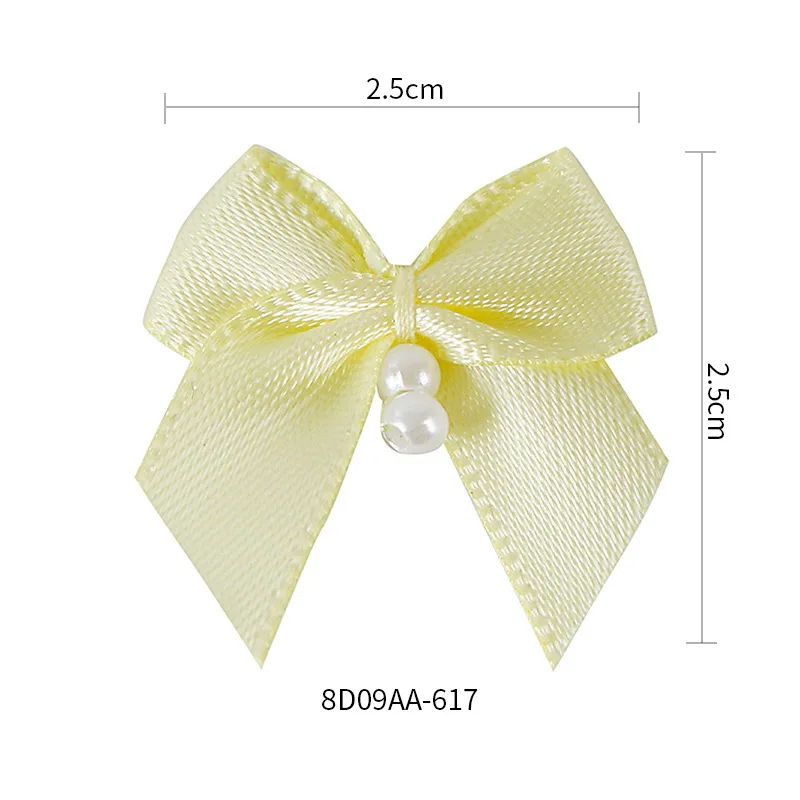 Clothing accessories DIY handmade accessories mini bow pearl decoration