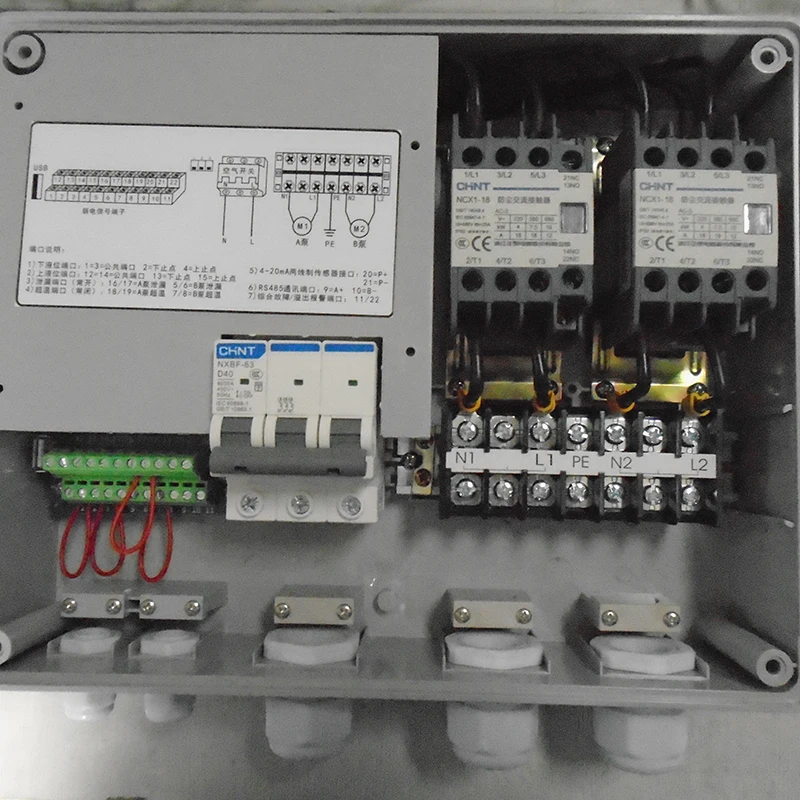 Hot Selling 0.75-4KW Automatic Pressure Switch Water Pump Controller