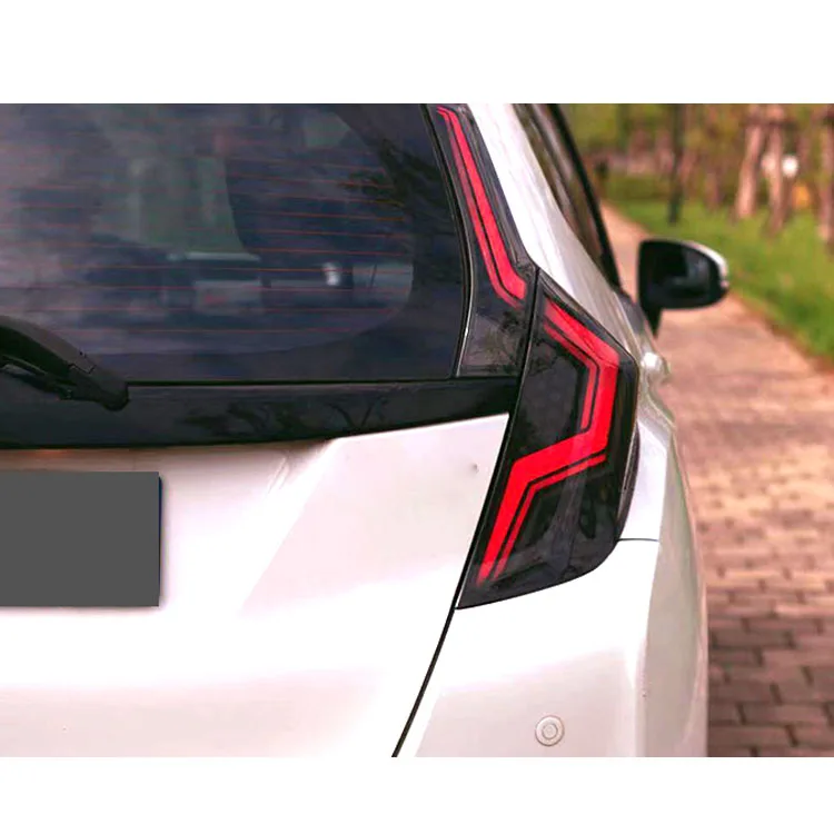  Автозапчасти Автомобильные светодиодные задние фонари для Honda Jazz Fit 2014 -