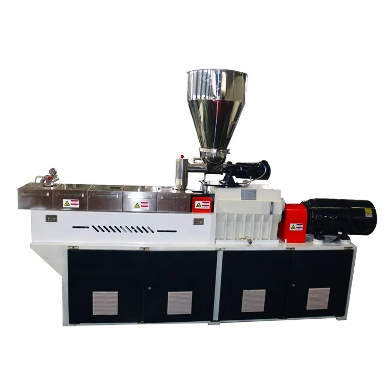TSH-20 Parallel Small/lab Twin Screw Plastic Granules Extruder Production Line