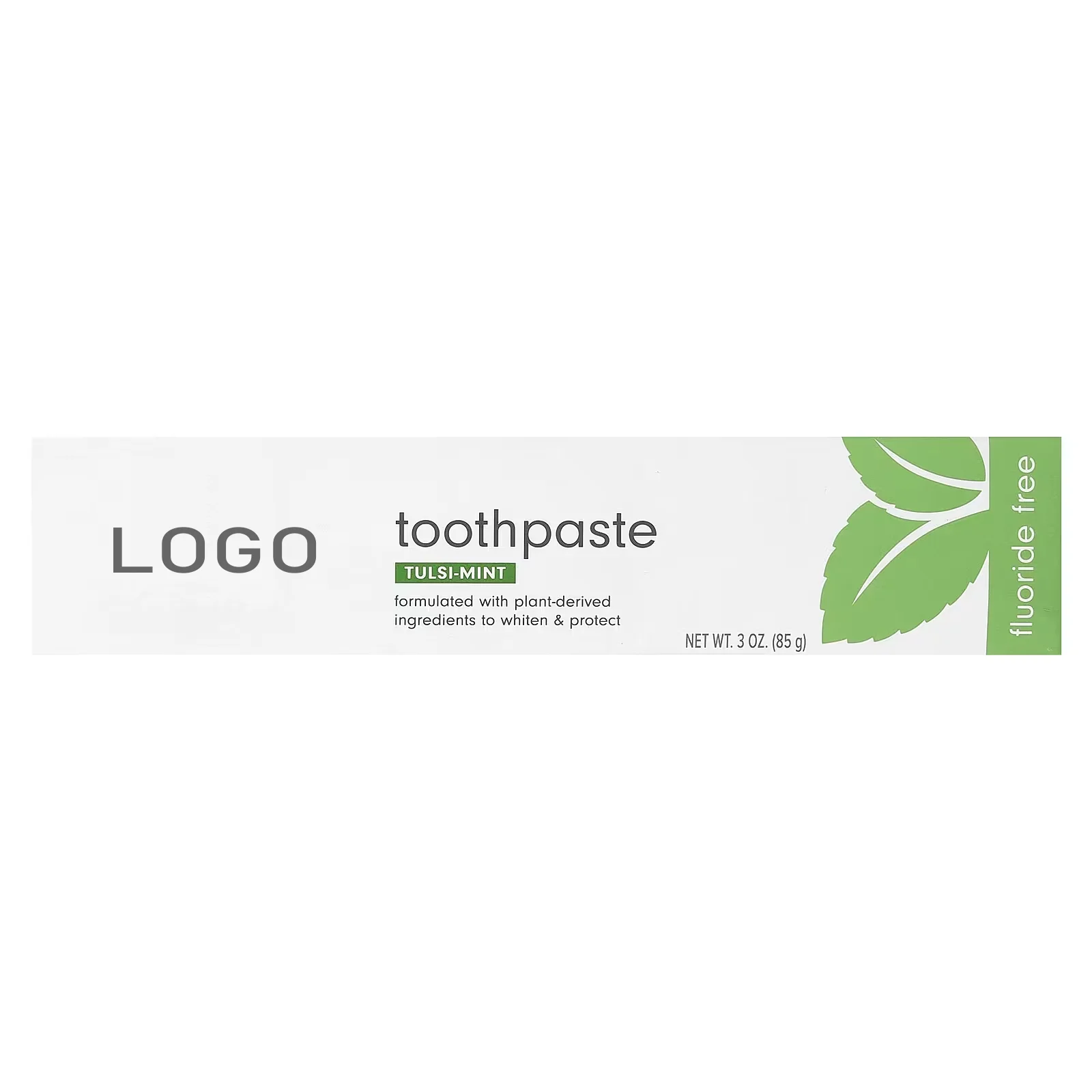 Private Labeling Oral Care Hygiene Teeth Cleaning Calcium Carbonate Adult Home Use Mint Whiten Protect Fluoride Free Toothpaste