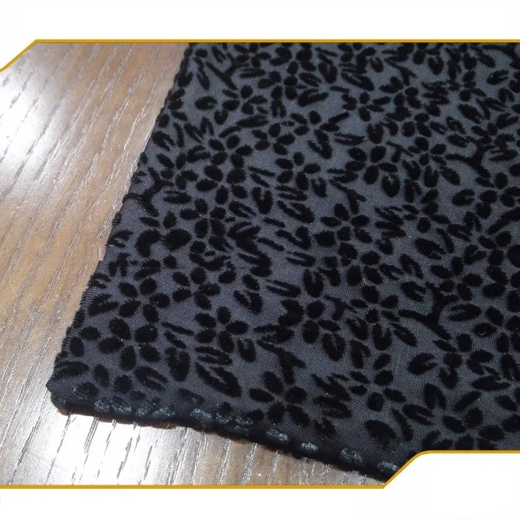 Wholesale Factory Spandex Burn Out Comfortable Warp Garment Carpet Velvet Fabric (62319247467)
