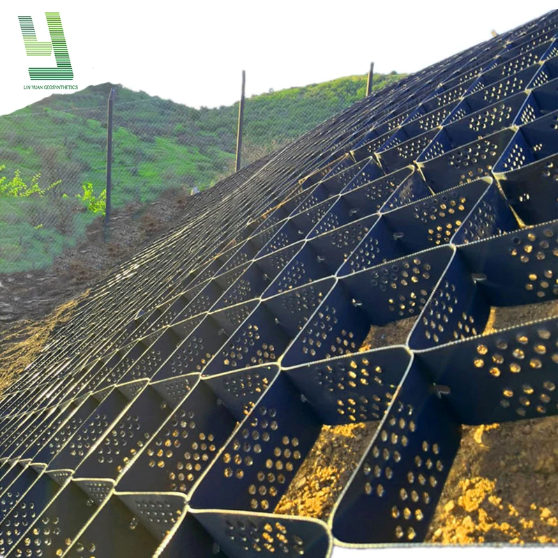 Геоячеистая ячеистая сетка из полиэтилена