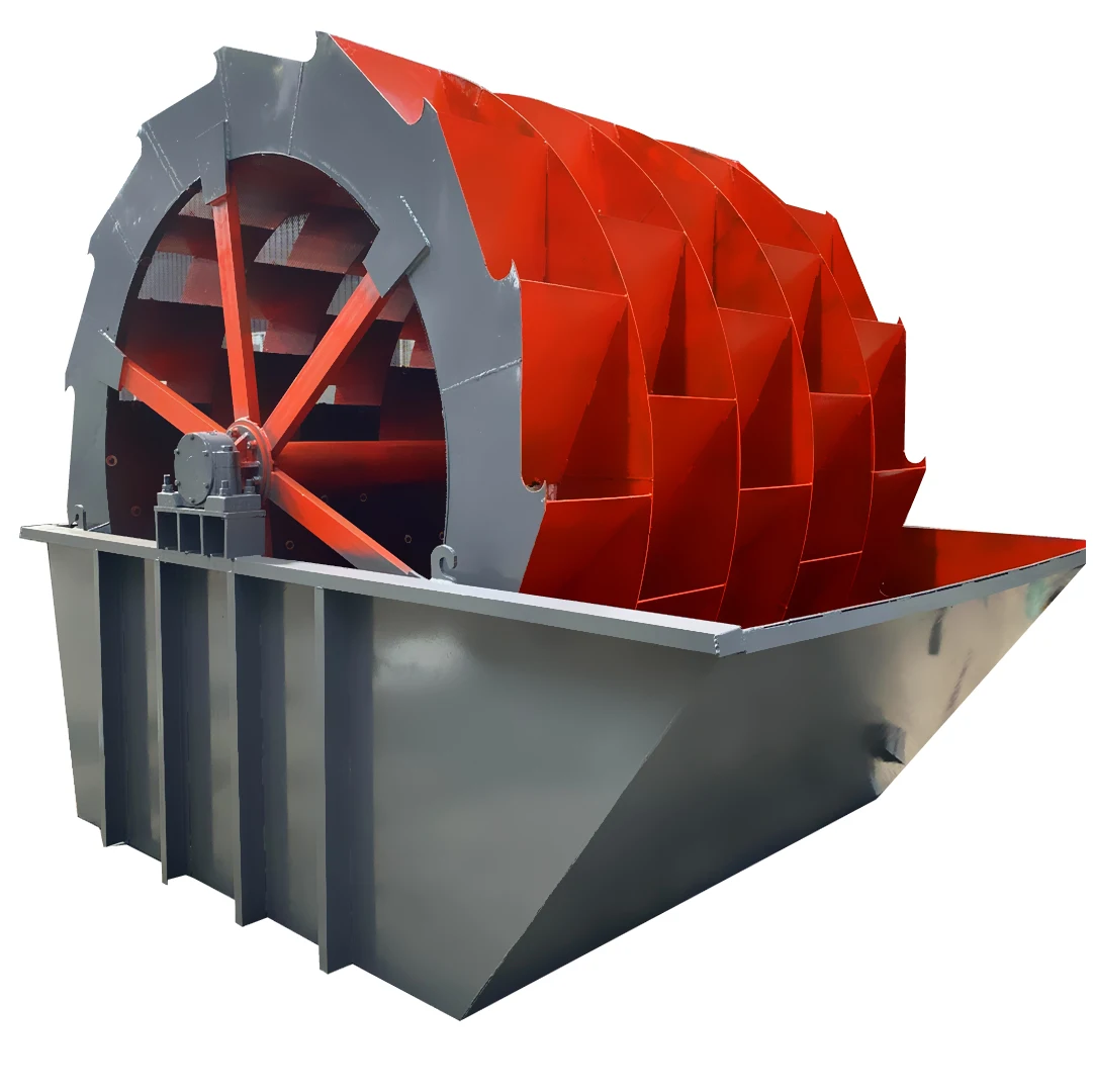 Bucket Wheel Sand Washing Dewatering Recycling Integrated Machine Highly Equipped Single and Double Wheel Water Sand Washing