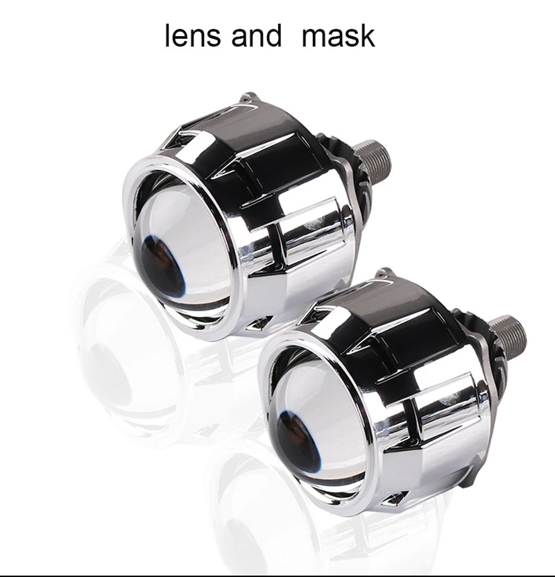 Intelligent Car headlight waterproof 36W 45W  bi-led  2.5 inch projector lens car modification
