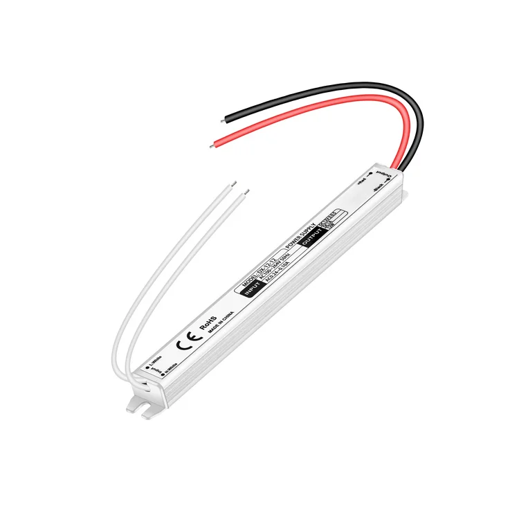 12V 1A 12W Ultra Thin Power Supply for LED Light Tin Box