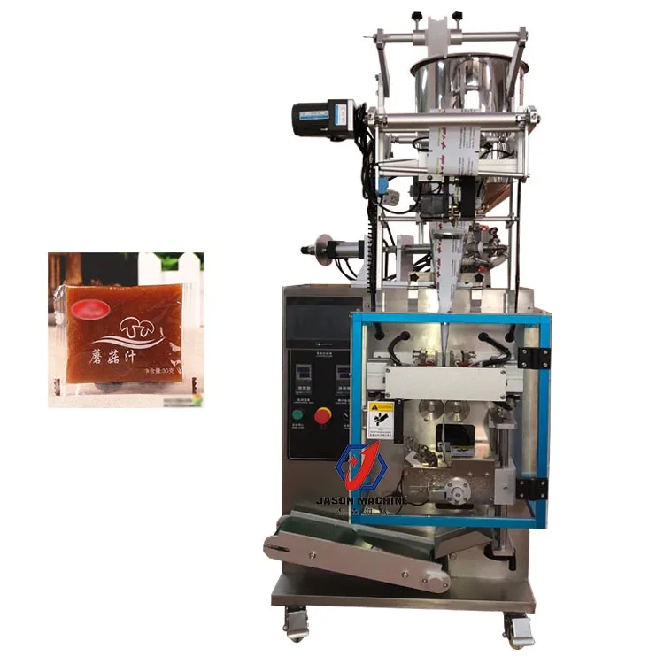 Ketchup Sauce Paste Automatic Quantitative Filling Packing Machine for Mushroom Sauce